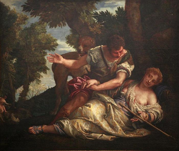 unknow artist Cephalus and Procris, Paolo Veronese Germany oil painting art